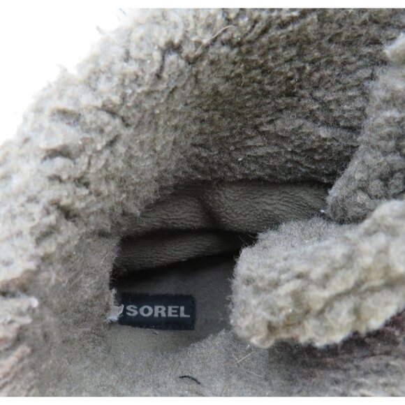 Sorel Boots Womens Size 9 Plaid Waterproof Fur Lined Winter Duck NL1549 - Picture 8 of 9